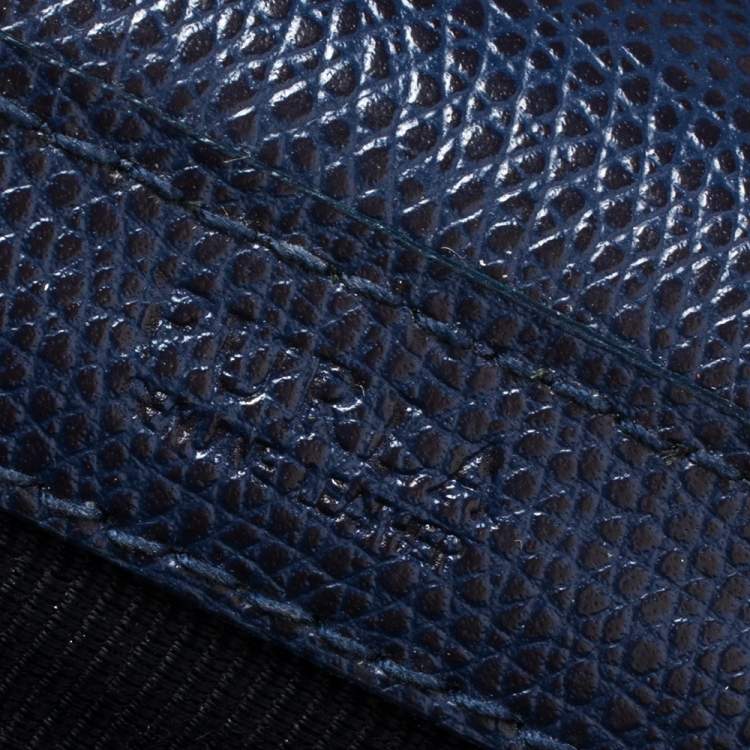 مملوكة مسبقًا Furla Indigo Leather Mini Metropolis Crossbody Bag