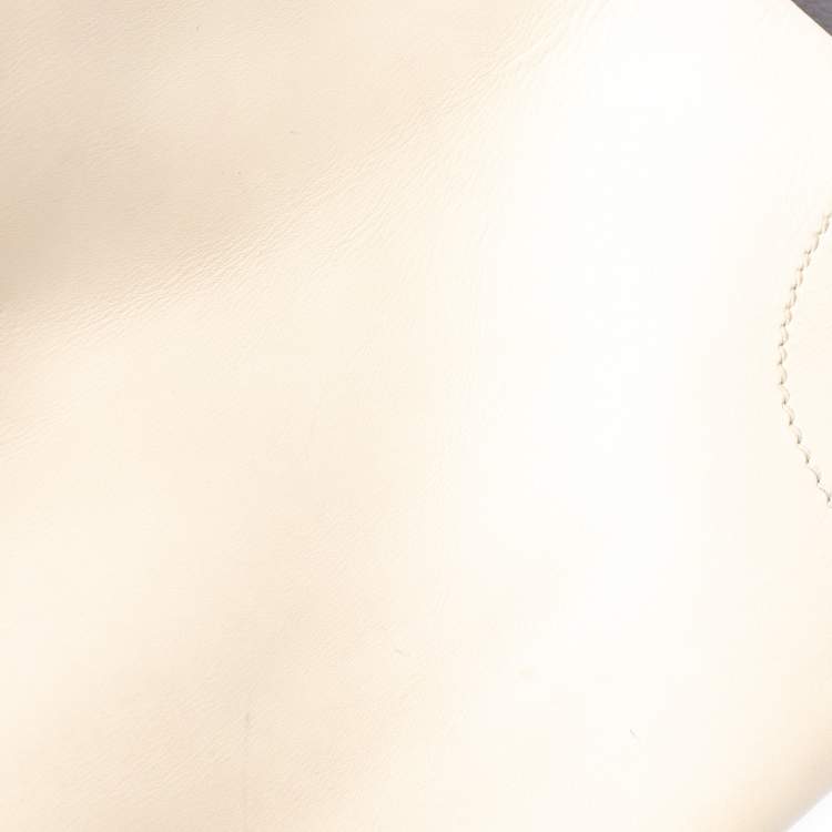 مملوكة مسبقًا Furla Brown/Beige Leather and Calfhair Satchel 