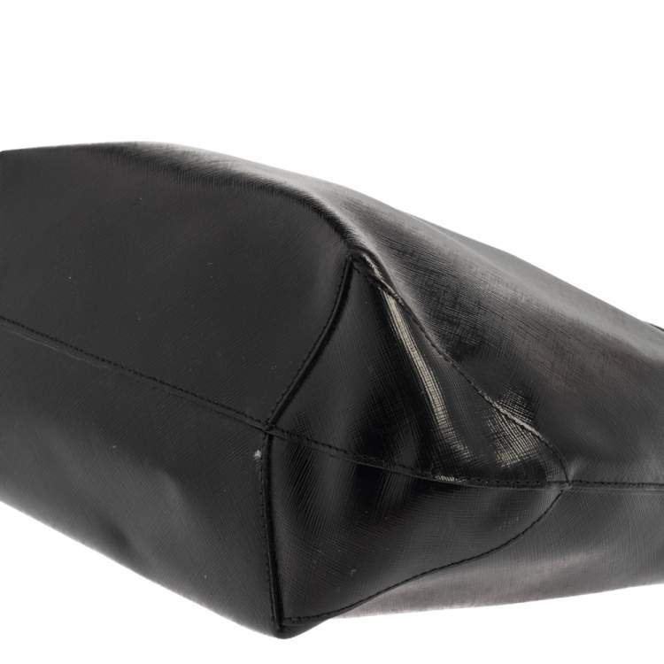 مملوكة مسبقًا Furla Black Leather Alissa Tote