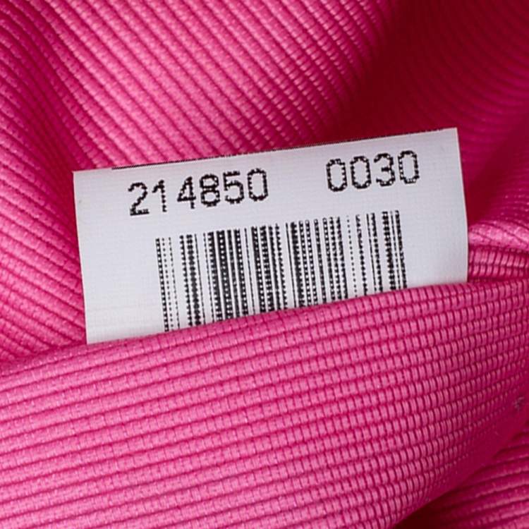 Pre Owned Furla Pink Leather Linda Tote