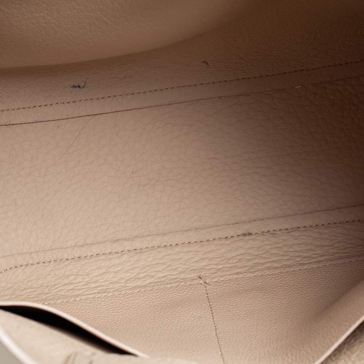 Pre Owned Furla Beige Leather Medium Capriccio Hobo