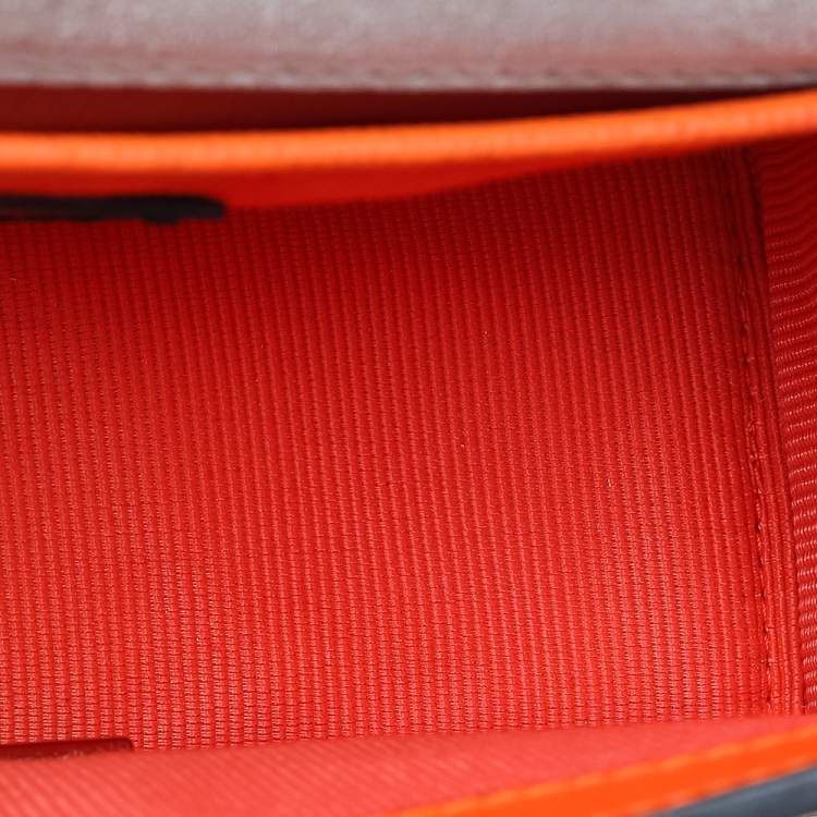 مملوكة مسبقًا Furla Orange Leather Mimi Shoulder Bag