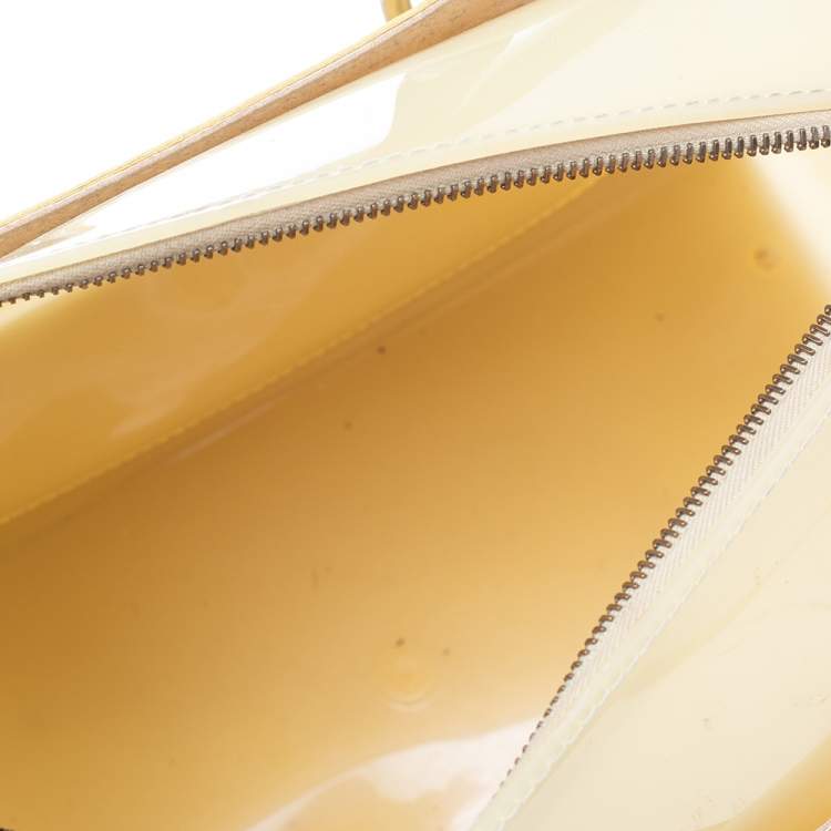 مملوكة مسبقًا Furla Yellow Rubber and Leather Candy Bag 