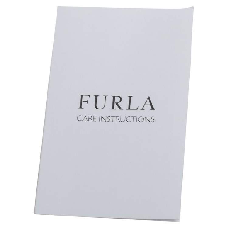 Pre Owned Furla Beige/Light Grey Perforated Leather Hobo
