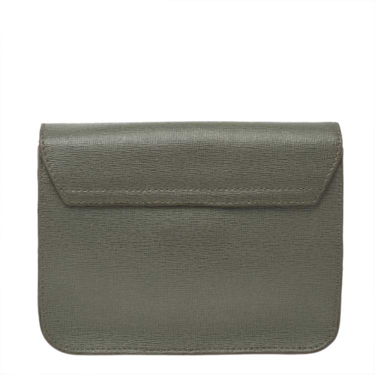 مملوكة مسبقًا Furla Grey Leather Metropolis Crossbody Bag