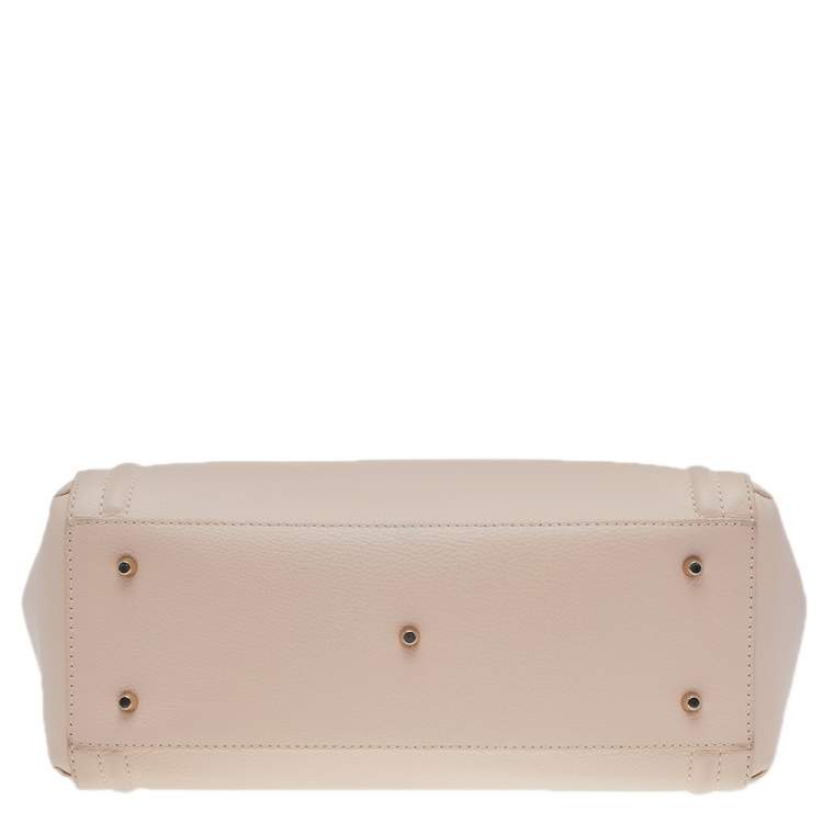 مملوكة مسبقًا Furla Light Pink Leather Medium College Tote