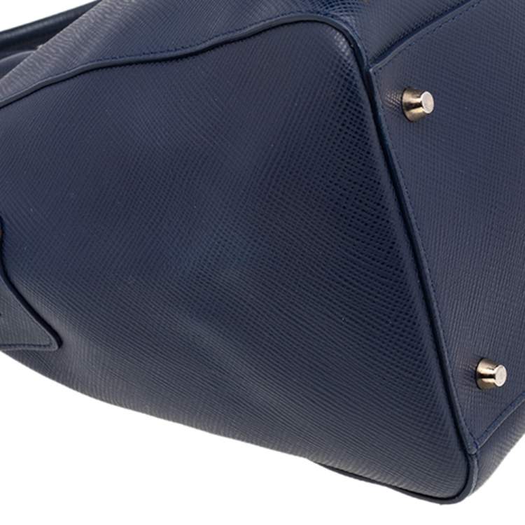 مملوكة مسبقًا Furla Blue Leather Boston Bag