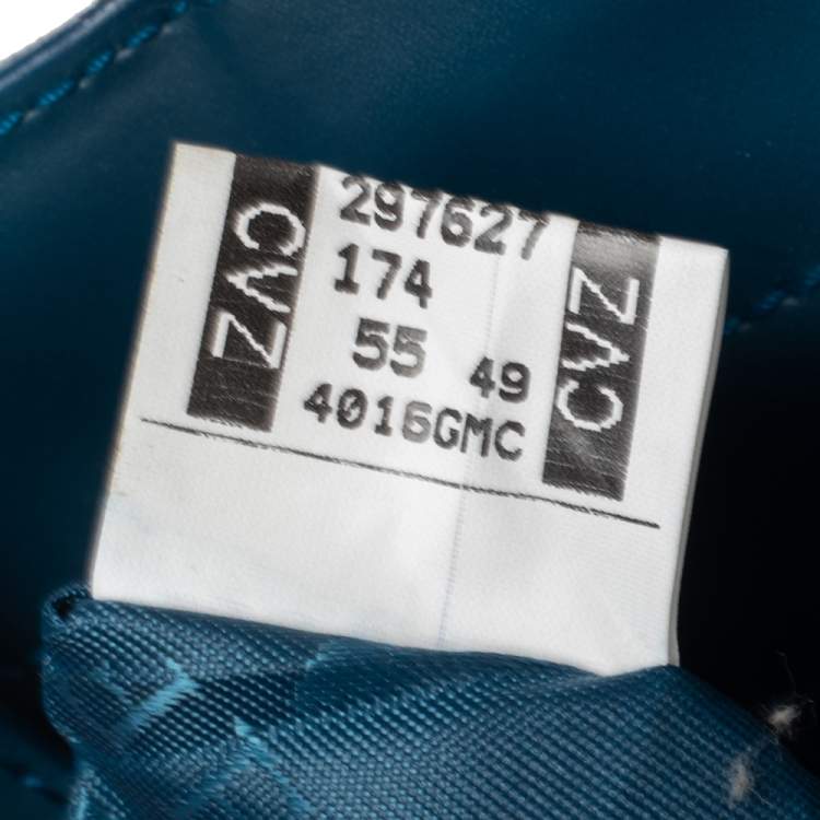 Pre Owned Furla Blue Leather Tote