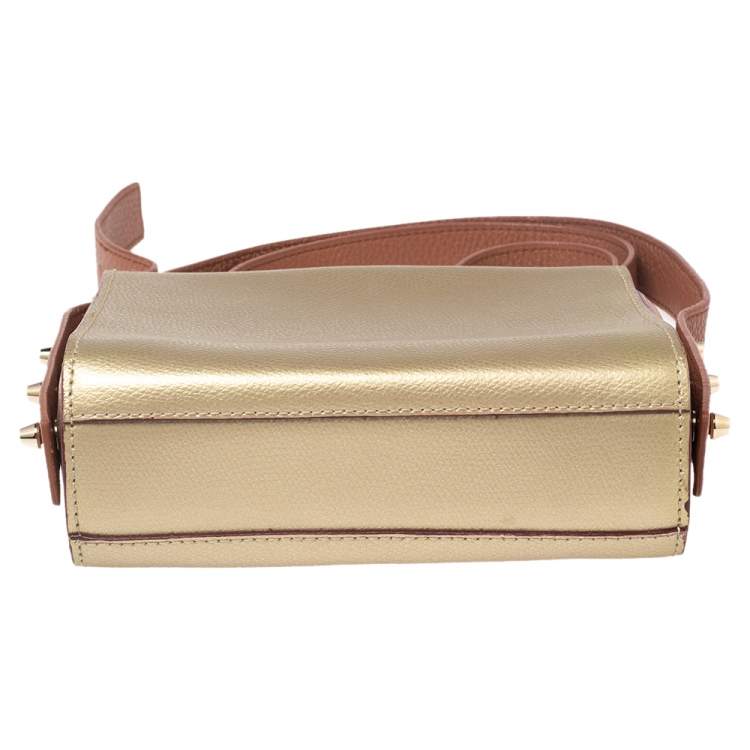مملوكة مسبقًا  Furla Tri Color Leather Electra Ares Crossbody Bag