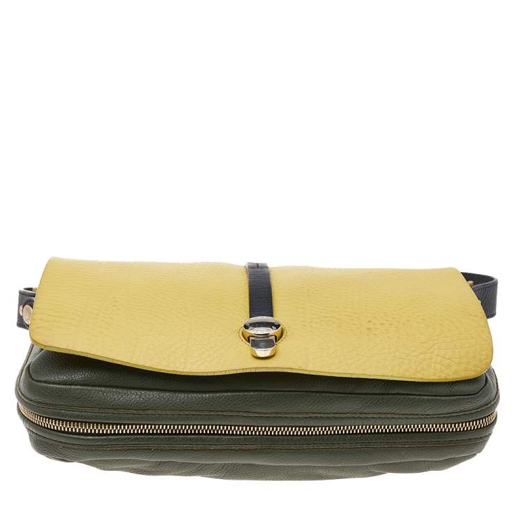 Pre Owned Furla Multicolor Leather Shoulder Bag