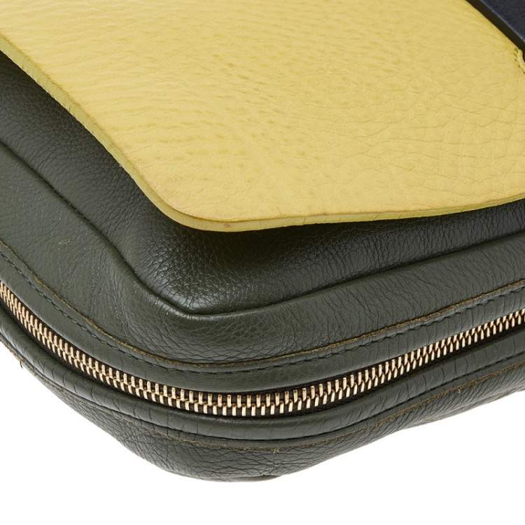 Pre Owned Furla Multicolor Leather Shoulder Bag