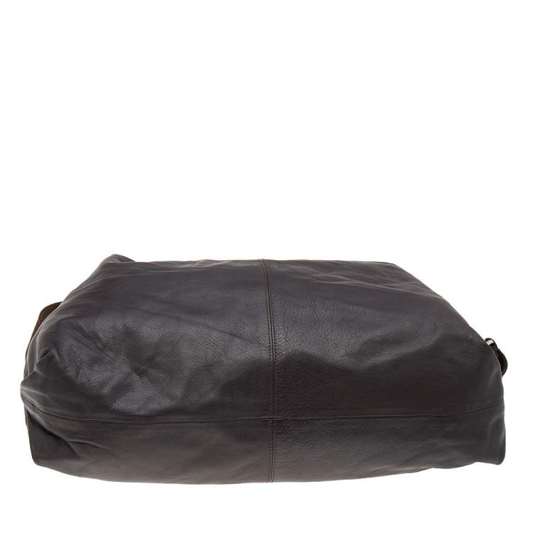 مملوكة مسبقًا Furla Dark Brown Leather Elisabeth Hobo
