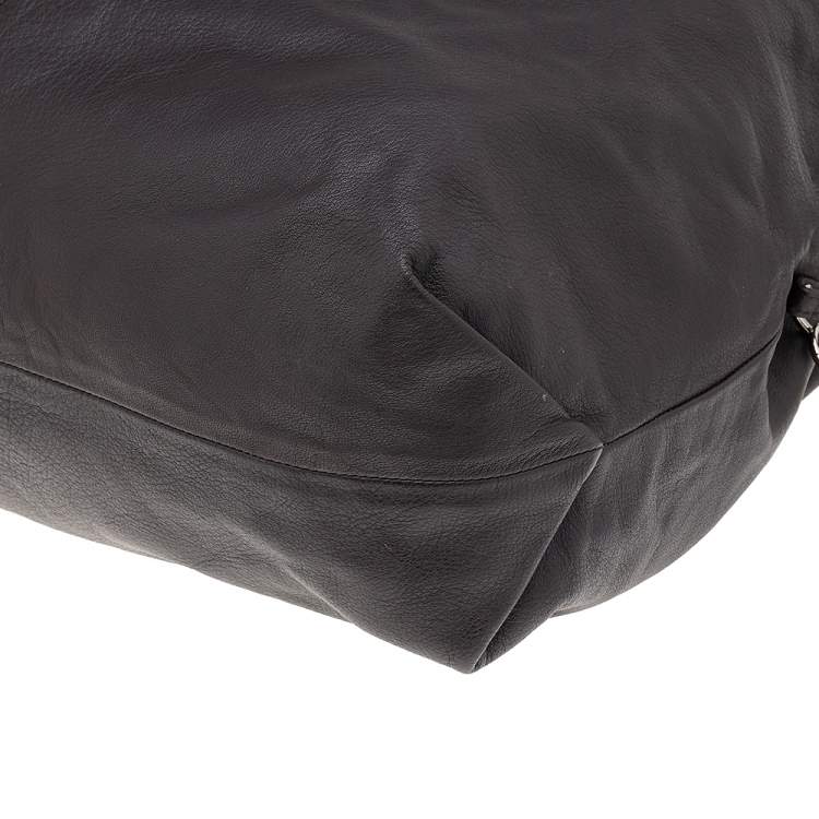 مملوكة مسبقًا Furla Dark Brown Leather Elisabeth Hobo