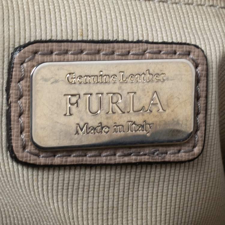 مملوكة مسبقًا Furla Multicolor Leather Polaris Dome Satchel