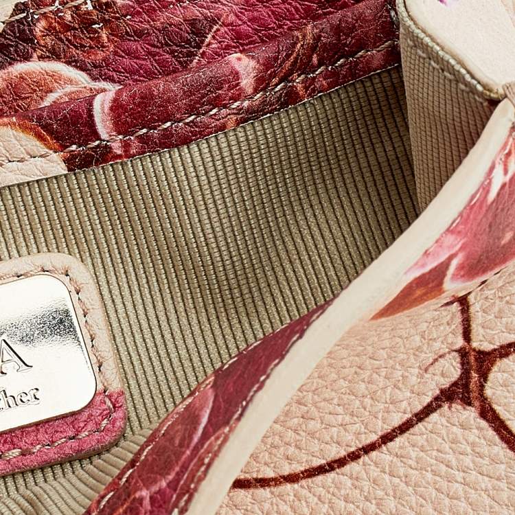 مملوكة مسبقًا Furla Rose Pink Leather Mini Metropolis Chain Shoulder Bag
