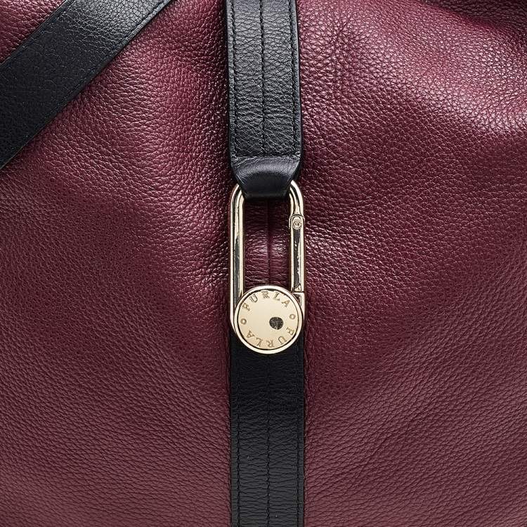 Pre Owned Furla Multicolor Leather Hobo