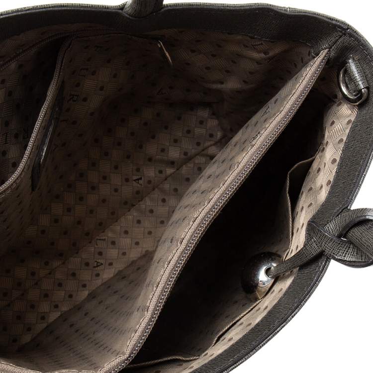 Pre Owned Furla Grey Leather Tote