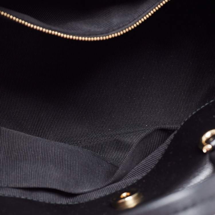 Pre Owned Furla Black Leather Kelis Tote