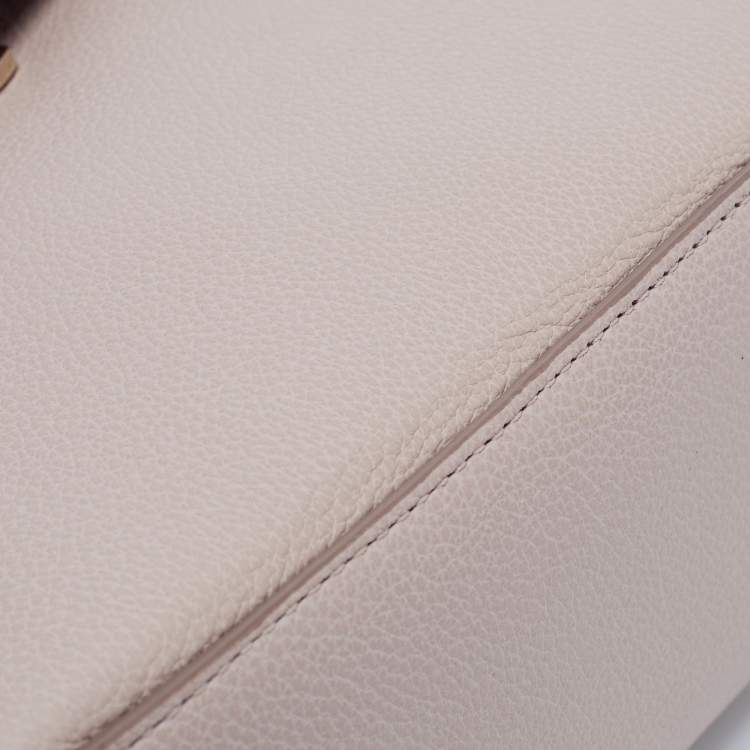 Pre Owned Furla Beige Leather Small My Piper Top Handle Bag