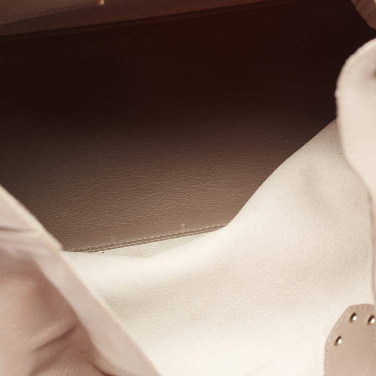 Pre Owned Furla Brown Leather Tote