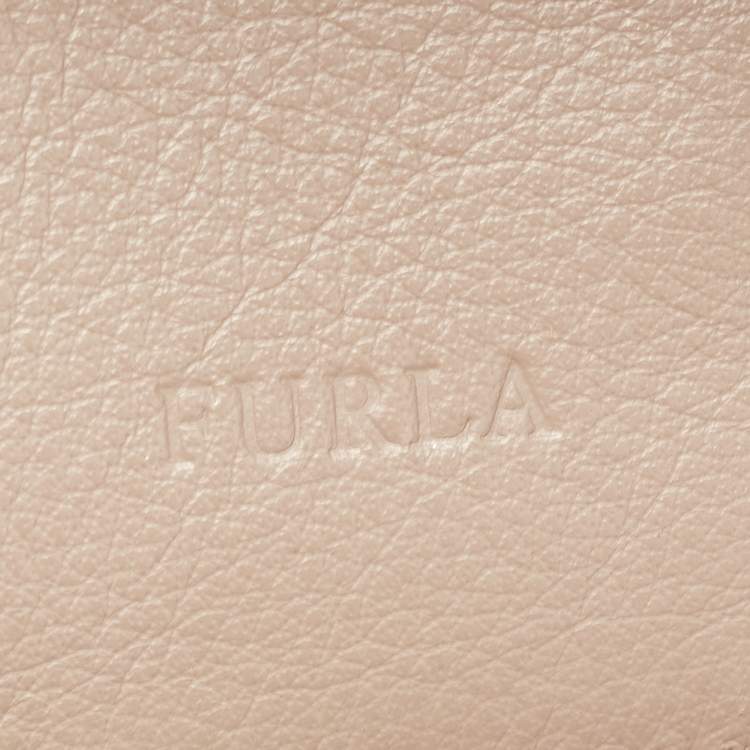 Pre Owned Furla Brown Leather Tote