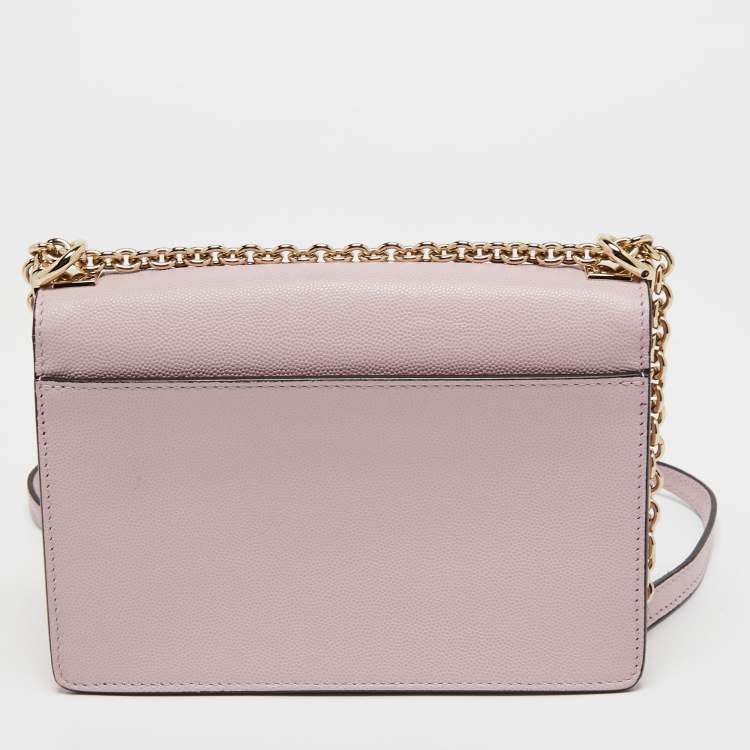 Pre Owned Furla Pink Leather Mimi Shoulder Bag