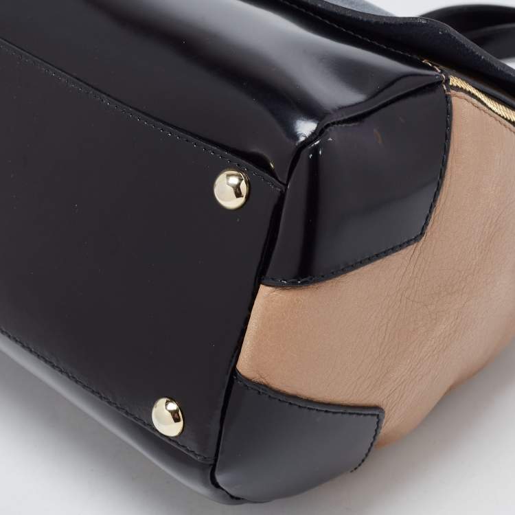 Pre Owned Furla Multicolor Leather Divina Dome Satchel