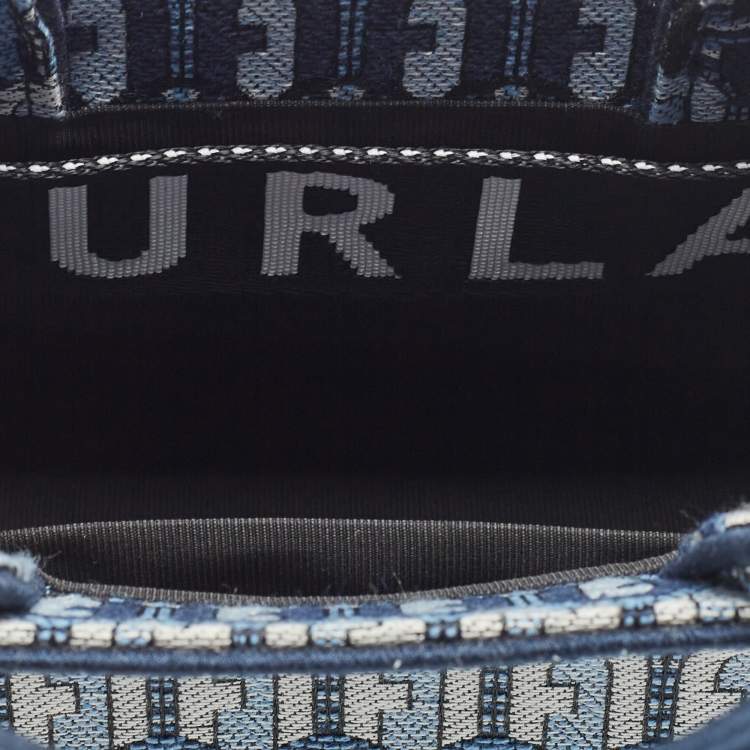 Pre Owned Furla Multicolor Jacquard Mini Opportunity Tote