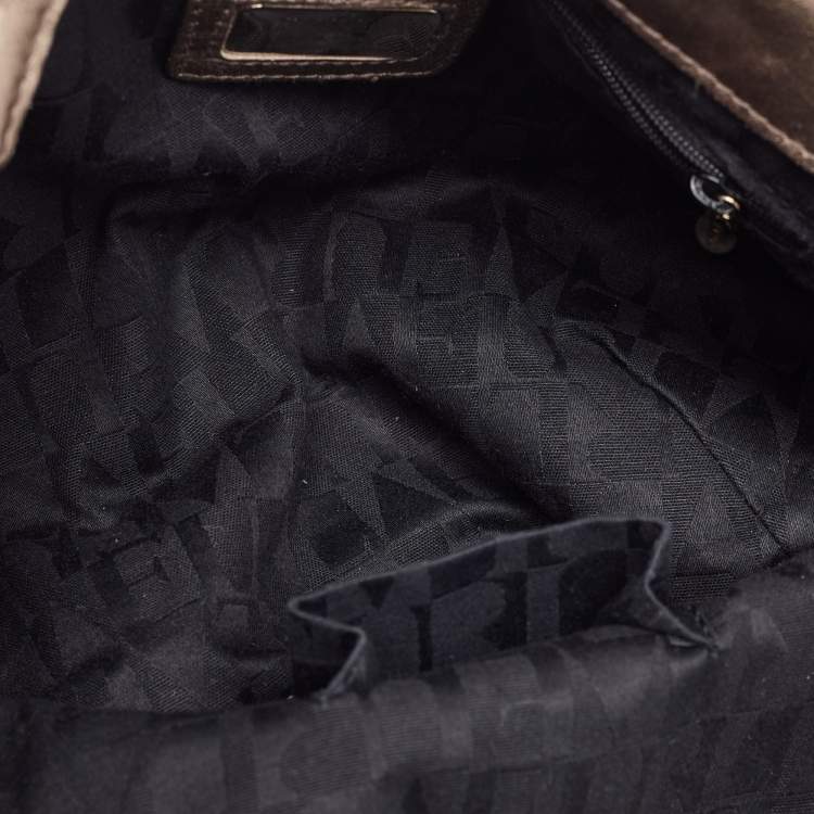 Pre Owned Furla Metallic Leather Hobo