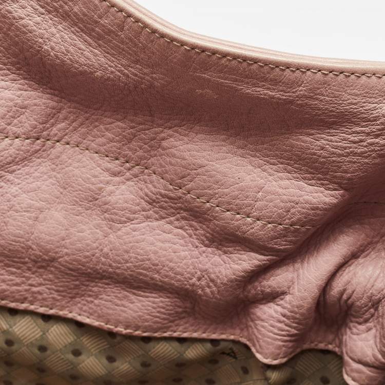 Pre Owned Furla Pink Leather Oversized Hobo