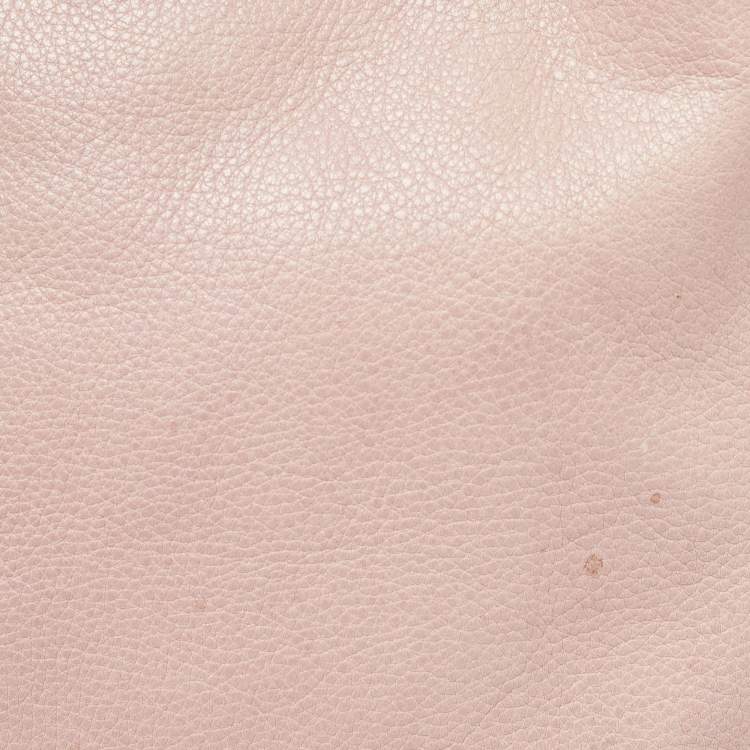 Pre Owned Furla Pink Leather Oversized Hobo
