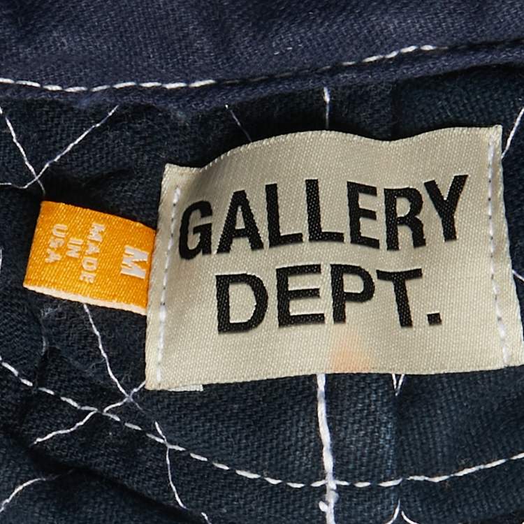 Pre Owned Gallery Dept. Blue Recycled Denim Rodman Bucket Hat M