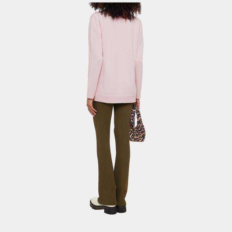Pre Owned Ganni Merinos Wool Cardigans  S