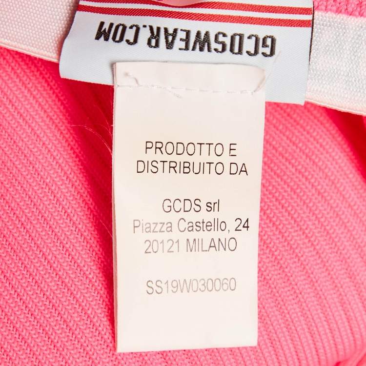 Pre Owned GCD Neon Pink Rib Knit Panties Shorts S