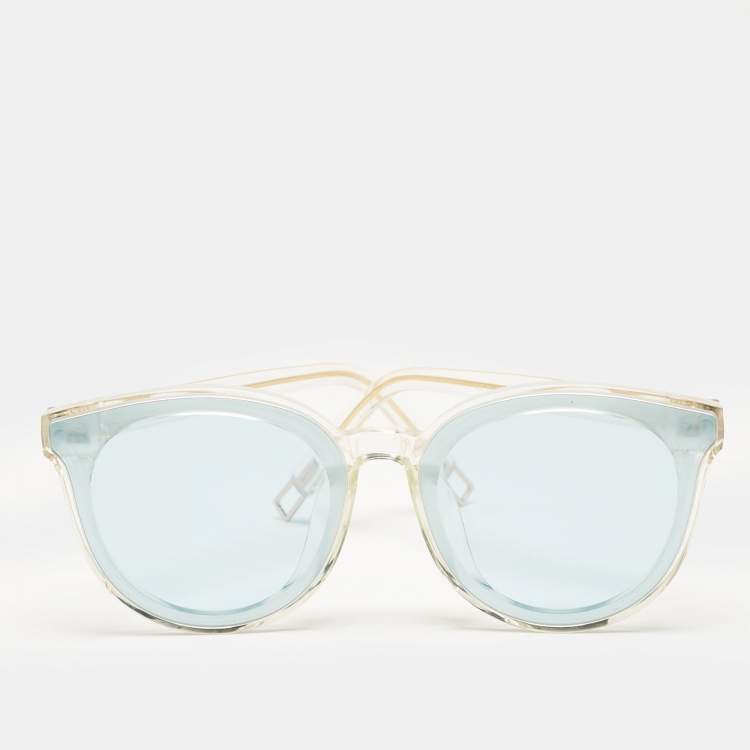 مملوكة مسبقًا Gentle Monster Blue Black Peter Round Sunglasses