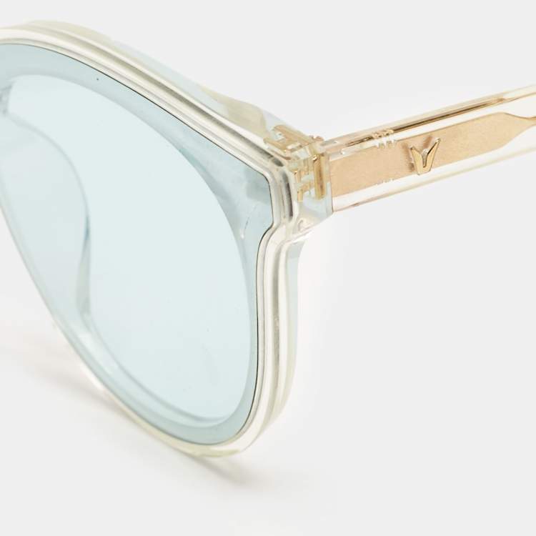 مملوكة مسبقًا Gentle Monster Blue Black Peter Round Sunglasses