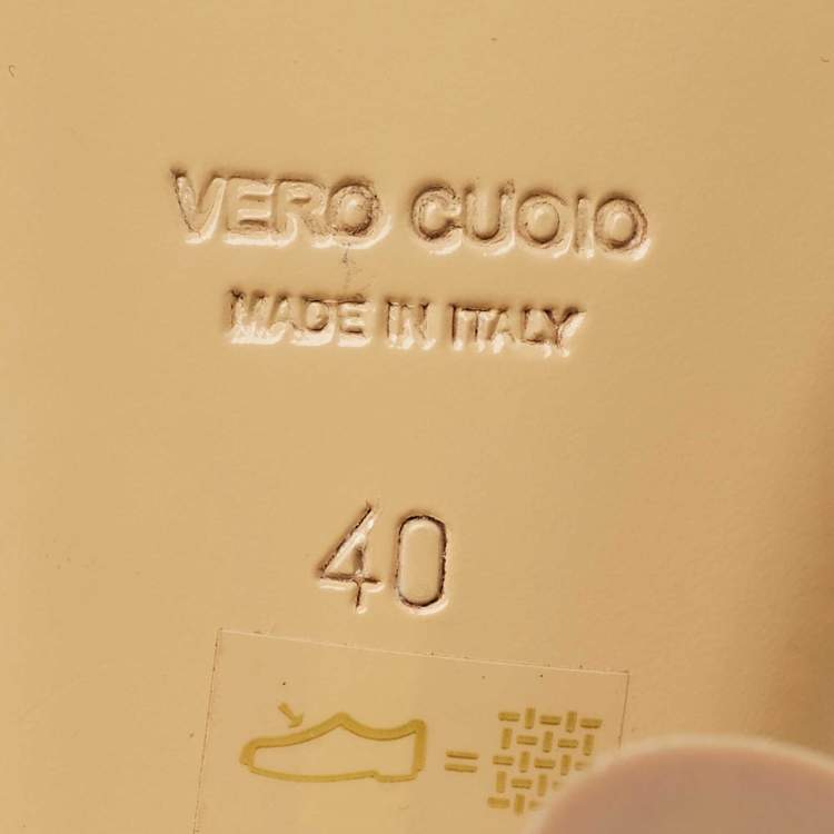 Pre Owned Giaborghini Green Satin Bow Slide Sandals Size 40