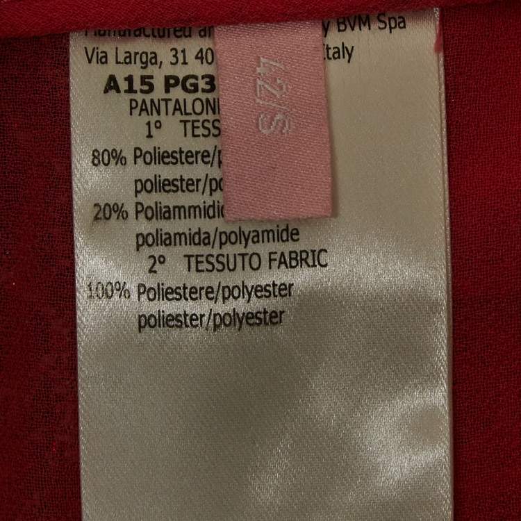 Pre Owned Giamba Pink Floral Jacquard Shorts S