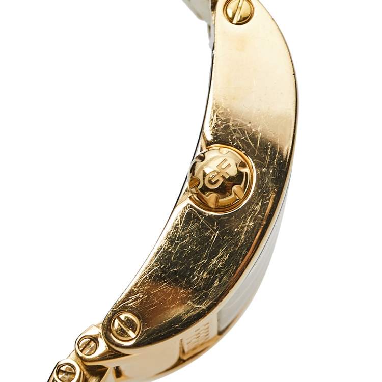 Pre Owned GF Ferre Champagne Gold Plated Stainless Steel GF.9046L/25M Women's Wristwatch 26 mm