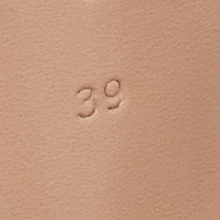 Pre Owned Gianvito Rossi Brown/Black Leopard Print Fabric Aramis Mules Size 39