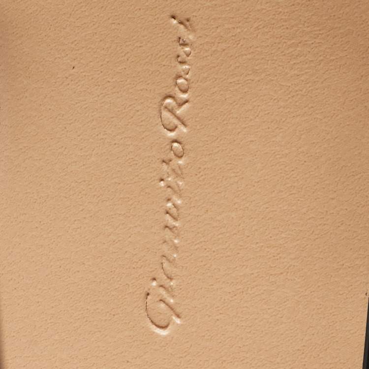 Pre Owned Gianvito Rossi Black Leather Dasha Ankle Length Boots Size 38