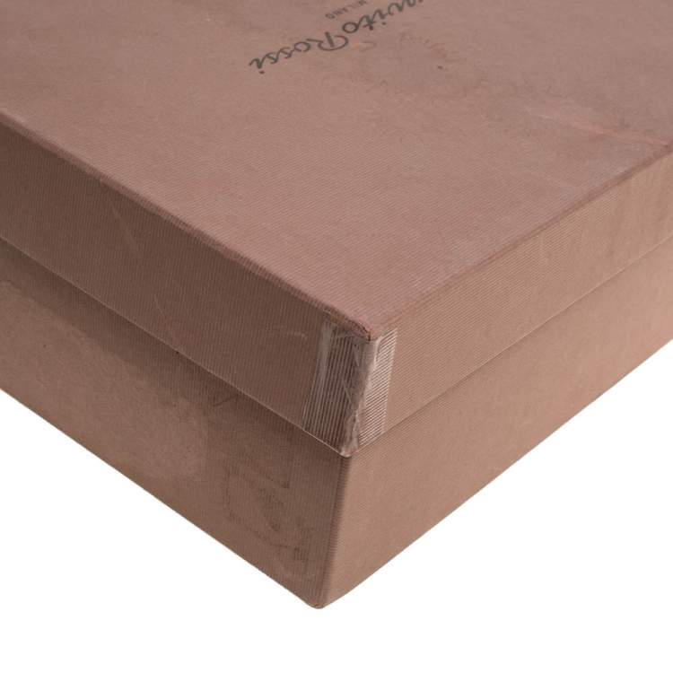 Pre Owned Gianvito Rossi Metallic Gold Leather Wedge Platform Ankle Wrap Sandals Size 40