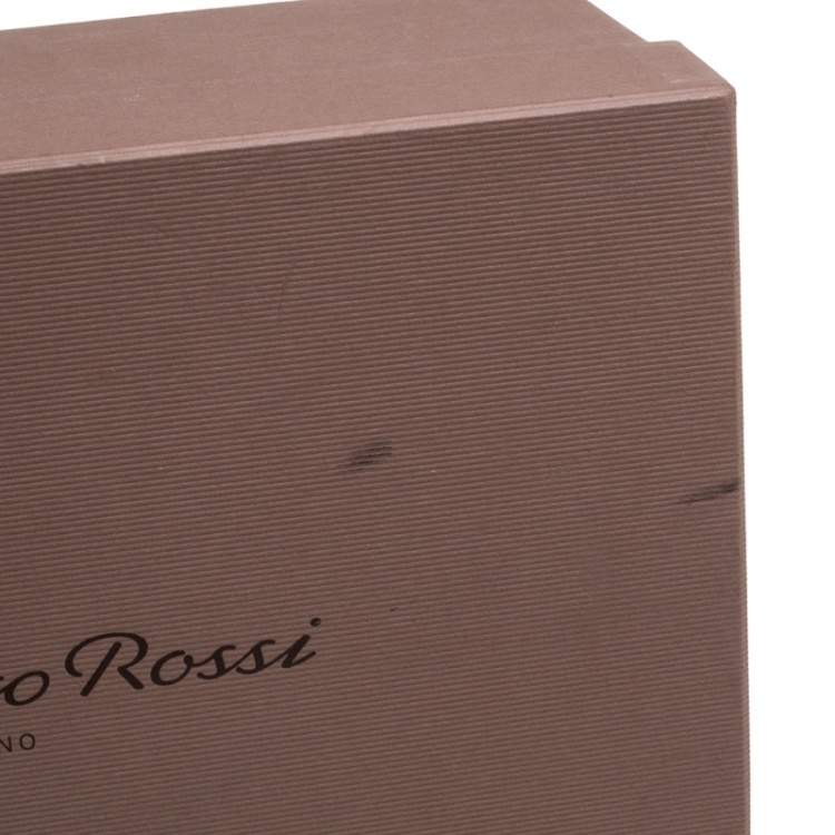 Pre Owned Gianvito Rossi Brown Suede Platform Wedges Ankle Wrap Sandals Size 40