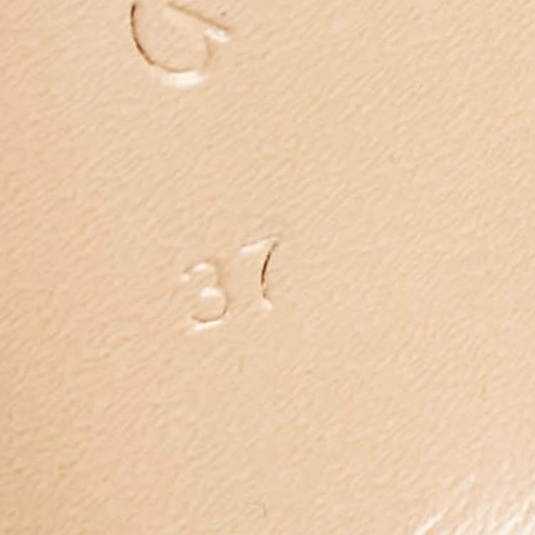 Pre Owned Gianvito Rossi Transparent PVC Metropolis Ankle Strap Sandals Size 37