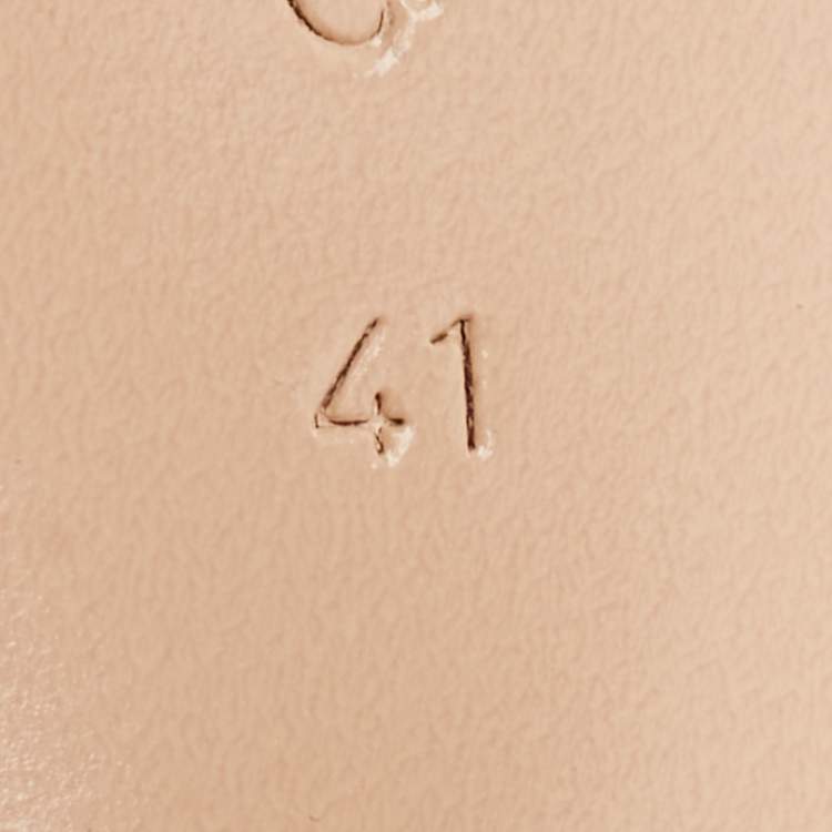 Pre Owned Gianvito Rossi Black Leather Vamp Booties Size 41