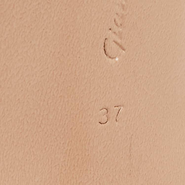 Pre Owned Gianvito Rossi Gold Glitter PVC Metropolis Slingback Sandals Size 37