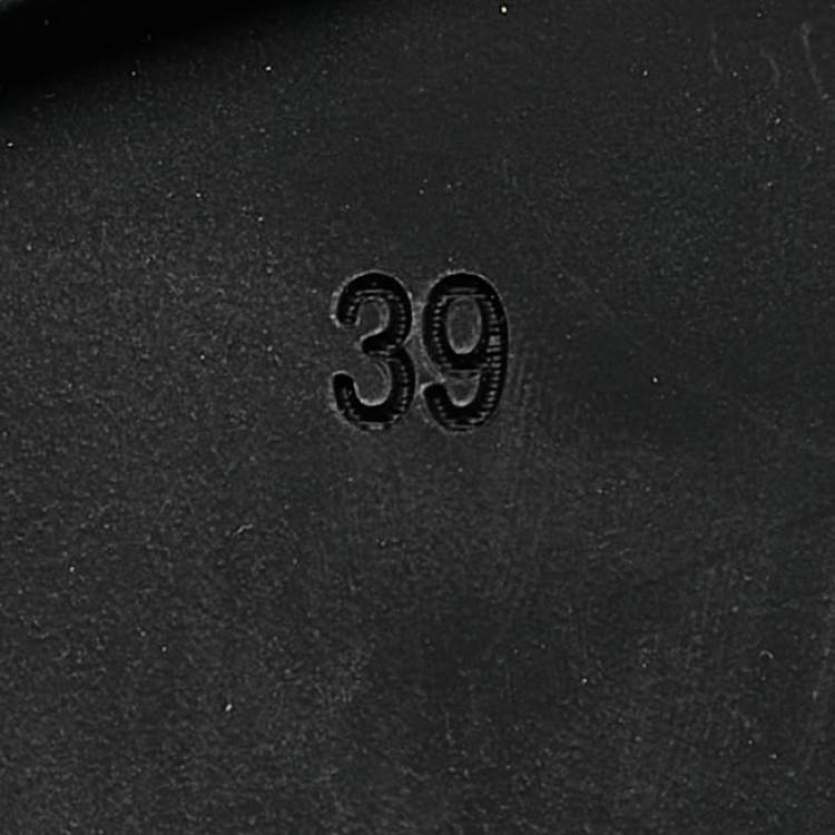 Pre Owned Gianvito Rossi Black Leather Montey Ankle Boots Size 39