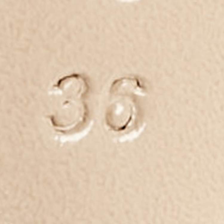 Pre Owned Gianvito Rossi White Leather and PVC Plexi Pumps Size 36