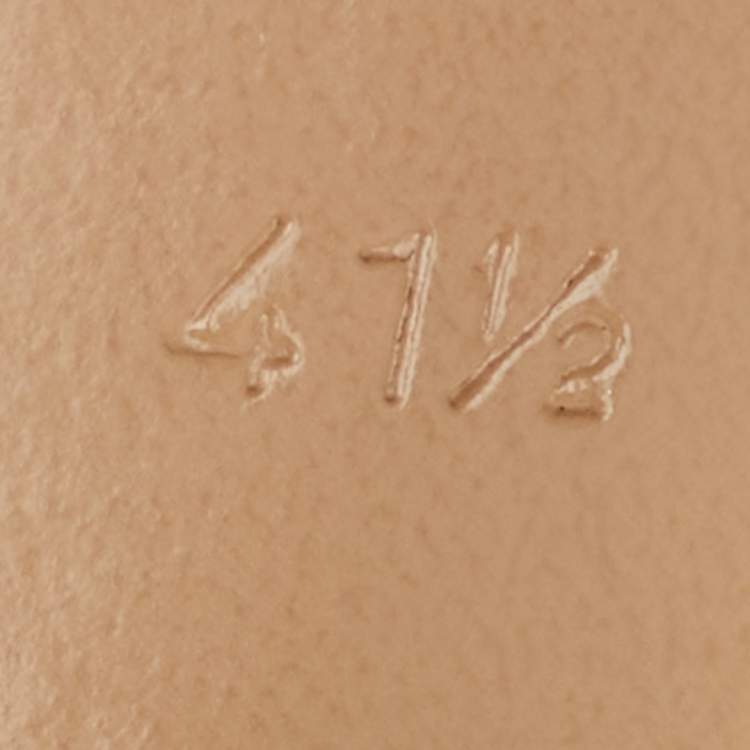 Pre Owned Gianvito Rossi Black Patent Leather and PVC Bree D'orsay Pumps Size 41.5