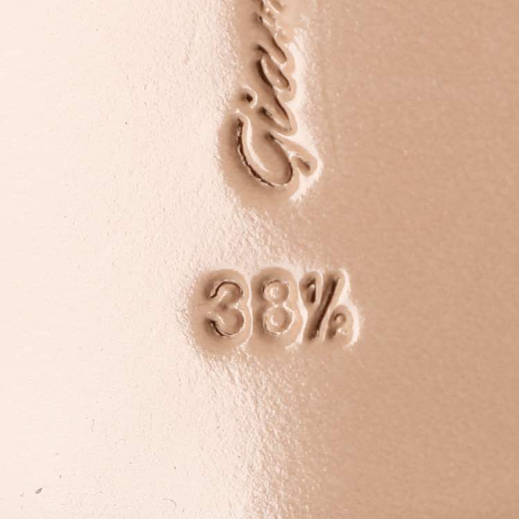 Pre Owned Gianvito Rossi Indigo Velvet Palau Flat Mules Size 38.5 